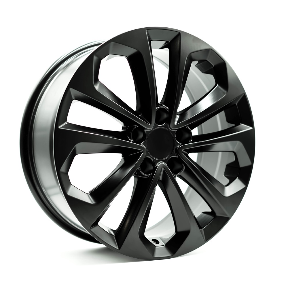 18x7.5 5x120 +45 CB: 64.1 R14 Matt GunMetal / Matt Black - HONDA