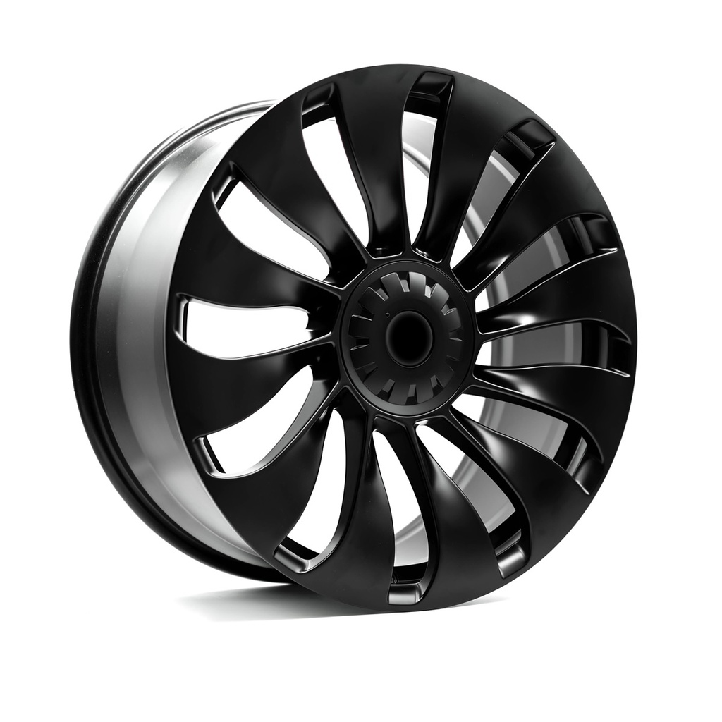20x9.5 5x114.3 +40 CB: 64.1 Matt Black - Tesla Model Y