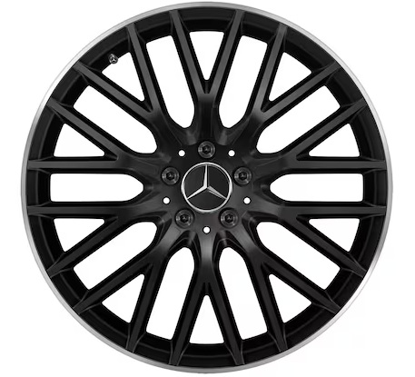 18" x 7.5 5x112 +49 CB: 66.6 Black, Mercedes Orginal, Made in Czech Republic