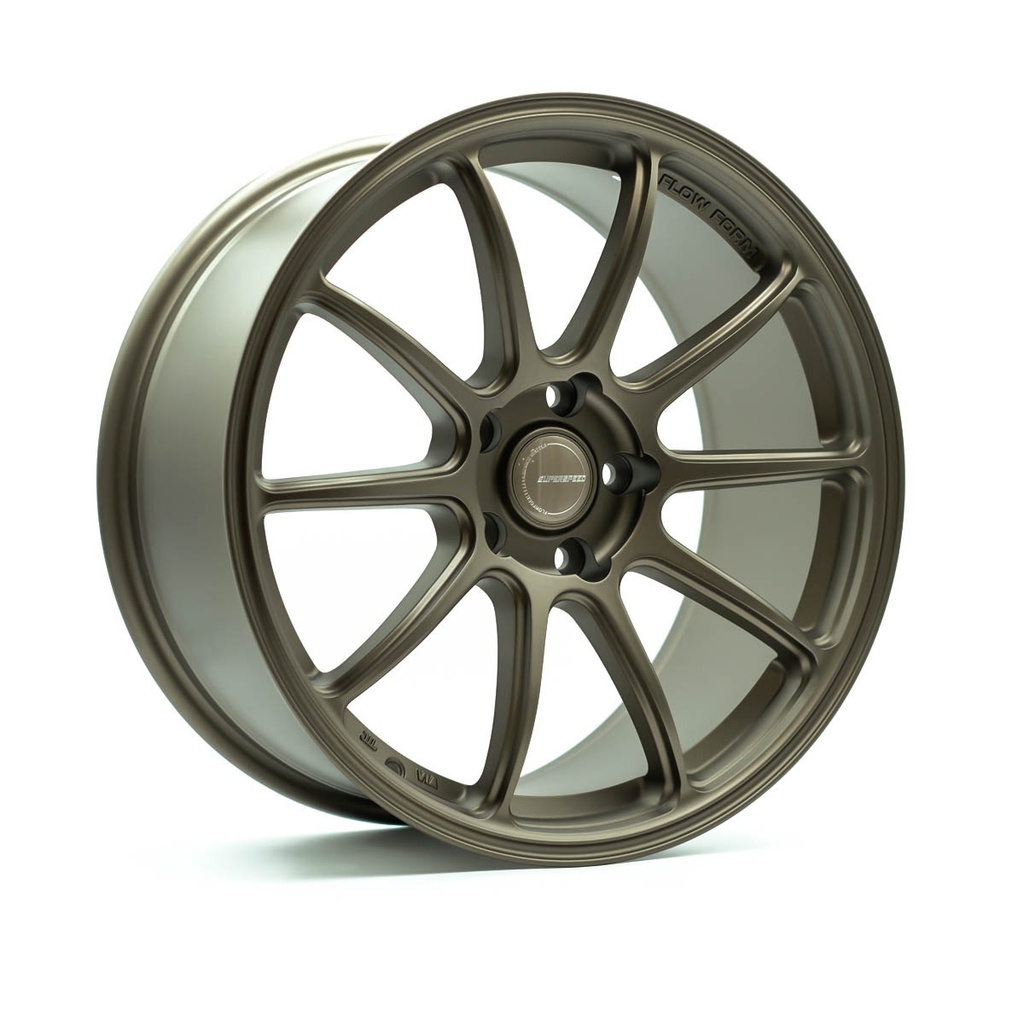 18x8.5 5x112 +35 CB: 66.6 Ball Matt Black / Satin Bronze - MB