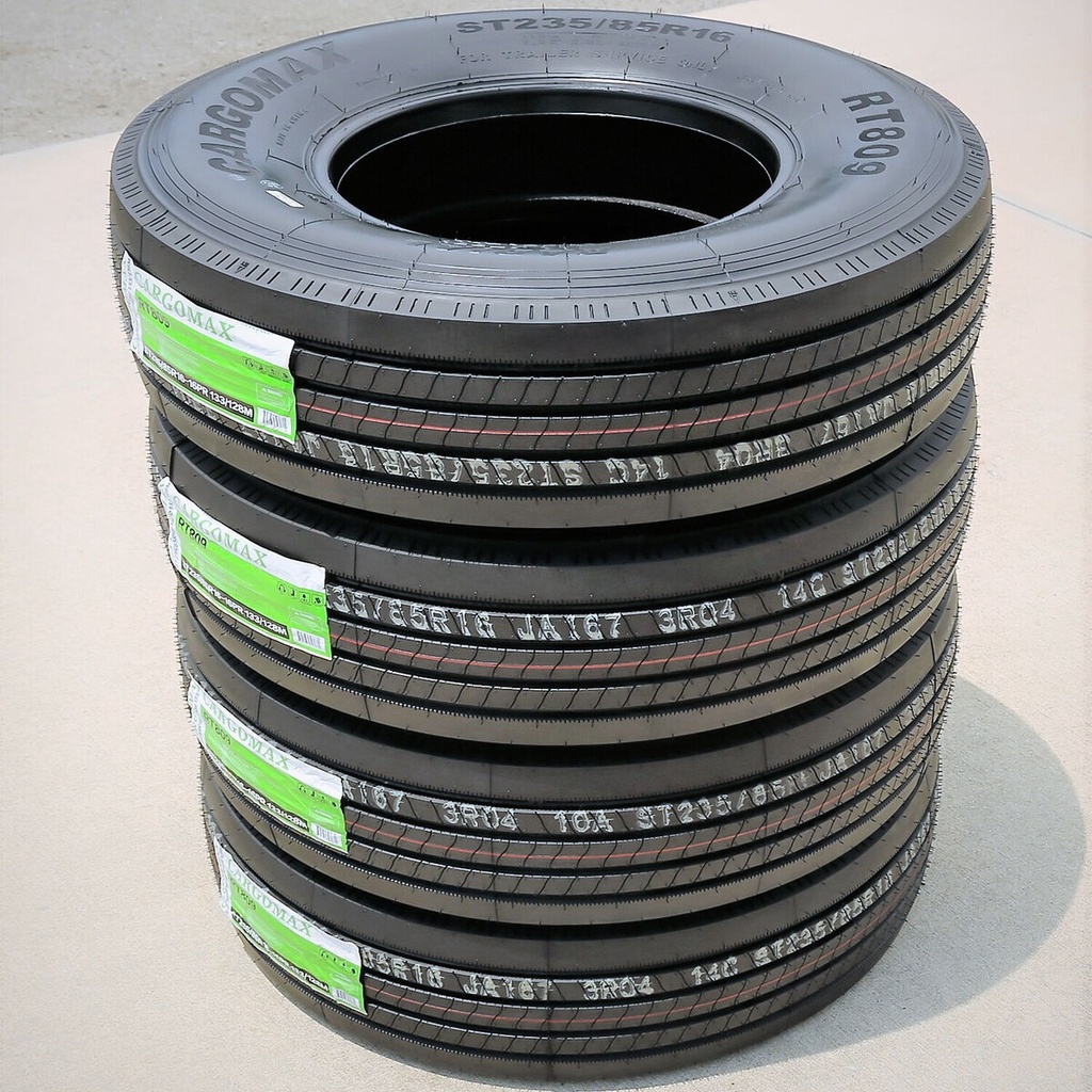 ST225/75R15 121/117M 14PLY CARGOMAX RT809 ALL STEEL TRAILER TIRE - M4P1