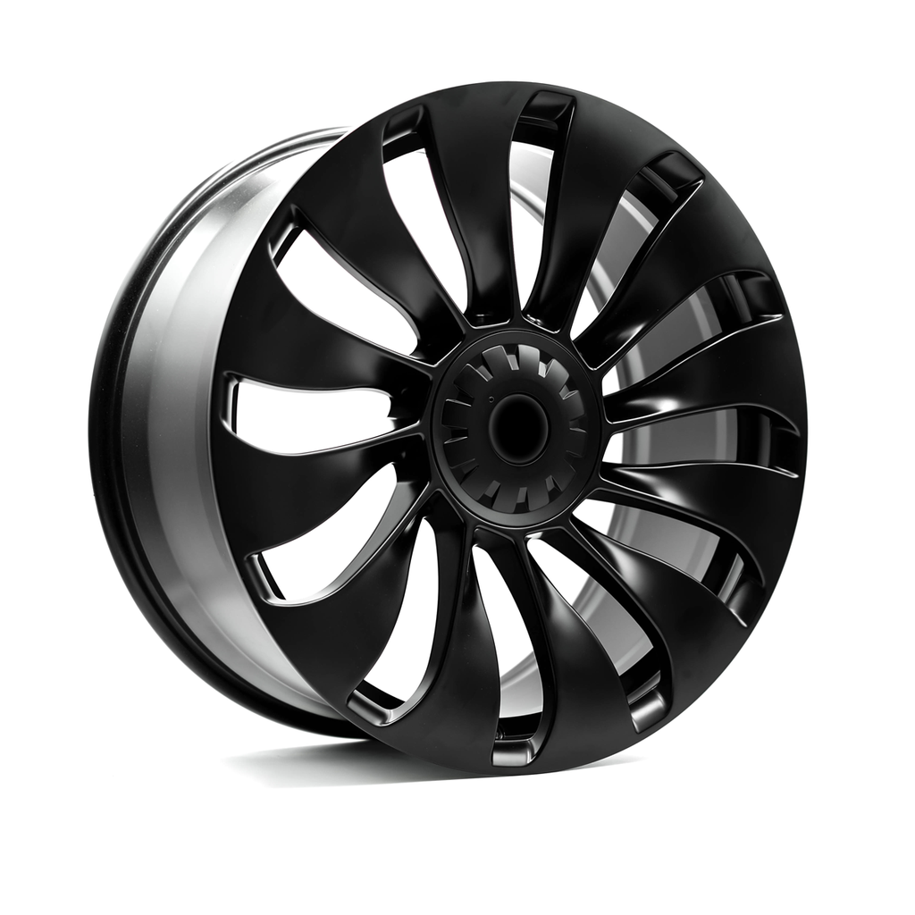 19 x 9.5 5x114.3 +45 CB:64.1 Matt Black Direct Fit, OE Tesla Model Y