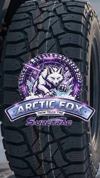 LT285/60R20 125/122Q 10PLY SURETRAC ARCTIC FOX SNOW TIRE