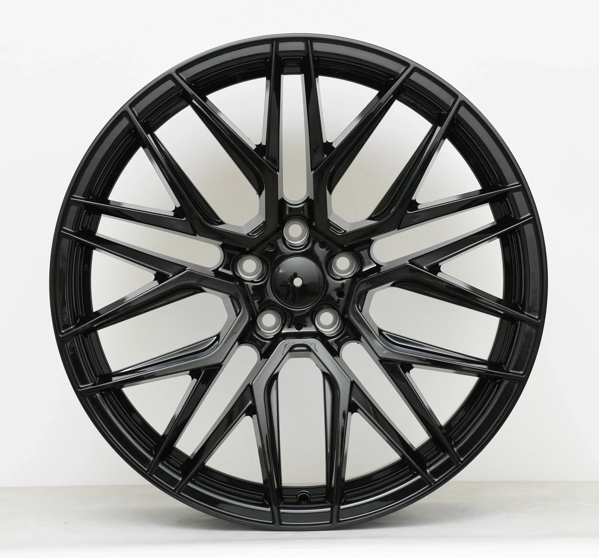 19" X 8.5 5X112 +20 CB: 66.6 ALLOY WHEEL BLACK