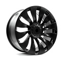 20x9.5 5x114.3 +40 CB: 64.1 Matt Black - Tesla Model Y
