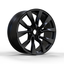 18 x 7.5 5x114.3 +42 CB:64.1 Matt Black Direct Fit, OE Tesla