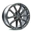 18x8.0 5x112 +38 CB: 57.1 Gloss GunMetal / Matt Black
