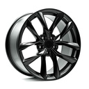 18x8.5 5x114.3 +40 CB: 64.1 Cone Matt Black - Tesla Model 3