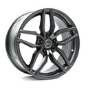 17x8 5x112 +42 CB: 57.1 Gloss Gunmetal / Matt Black