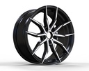 17x7.5 5x114.3 +40 CB: 67.1 Matt Black - Direct Fit Hyundai, Mazda