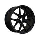 20x11 5x130 +55 CB: 71.6 Black - Direct Fit Porsche