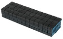 Easy Peel Stick-on wheel Weight - 0.5 Oz x 6, 48pcs (144 Oz) - Black